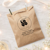 Brown Kraft Paper fördert Taschen mit Firmenlogo Geschenktütchen (Ausgeschnitten)