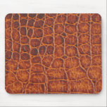 Brown-Krokodil-Haut Mousepads<br><div class="desc">Brown-Krokodil-Haut Mousepad,  die kundengerecht ist.</div>