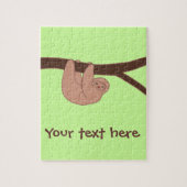 Brown lächelt mit Herznase Puzzle (Vertikal)