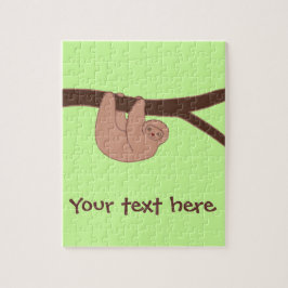 Brown lächelt mit Herznase Puzzle