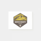 Brown Landkreis Staat Park Indiana Post-it Klebezettel (Vorderseite)