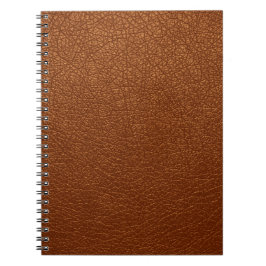Brown Leather Notizblock