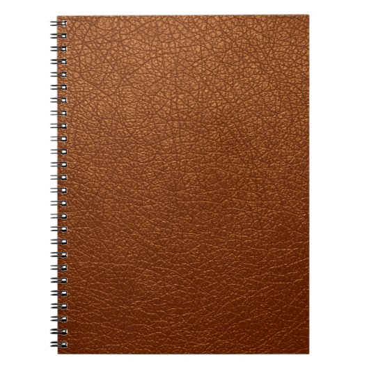 Brown Leather Notizblock (Vorderseite)