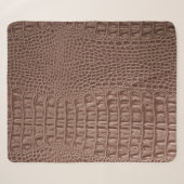 Brown leather texture background close up macroski sherpadecke (Vorderseite (Horizontal))