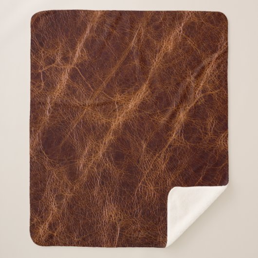 Brown leather textureleather,texture,abstract,acce sherpadecke (Vorderseite)
