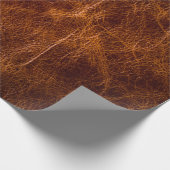 Brown leather textureleather,texture,background,ar geschenkpapier (Ecke)