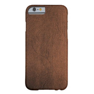 Brown Leder Ähnlicher iPhone 6 Fall Barely There iPhone 6 Hülle
