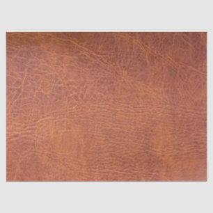 Brown-Leder Seidenpapier