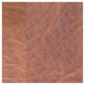 Brown-Leder Stoff (Nahaufnahme)