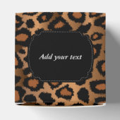 Brown Leopard Muster Geschenkschachtel (Oben)