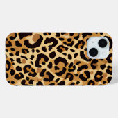 Brown Leopard Print Case-Mate iPhone Hülle (Rückseite (Horizontal))