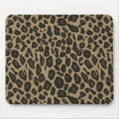 Brown Leopard Print Mousepad (Vorne)