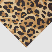 Brown Leopard Print Seidenpapier (Ausschnitt)