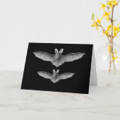 Brown & Lesser Long-eared bats Karte (Gelbe Blume)