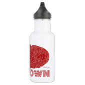 BROWN-LIEBE in RED Edelstahlflasche (Rechts)