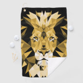 Brown Lion Golfhandtuch (Insitu)