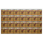 Brown Llama im Herbstweide Stoff (Yard (91,4 cm))