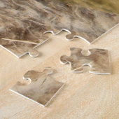 Brown Llama Nah up Face Profile - Cusco Peru Puzzle (Seite)