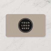 Brown Logo Visitenkarte (Rückseite)