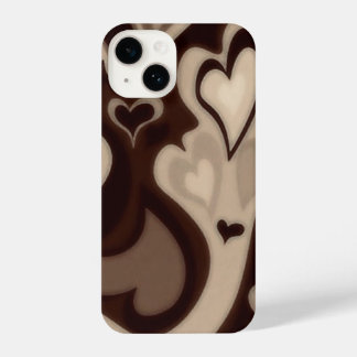 Brown love Phone case iPhone 14 Hülle