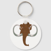 Brown Mammoth Keychain Schlüsselanhänger (Vorderseite)