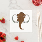 Brown Mammoth Napkins Serviette (Beispiel)