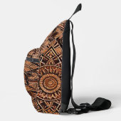 Brown Mandala Crossbody Bag (Rechts)