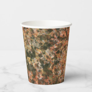 Brown Marble Coffee Cups Pappbecher
