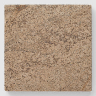 Brown Marble Gepunktet Square Stone Untersetzer