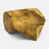 Brown Marble Krawatte (Gerollt)