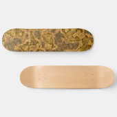 Brown Marble Skateboard (Horizontal)