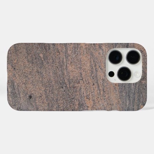 Brown Marble Swirled -adjusts for all cases (Rückseite (Horizontal))