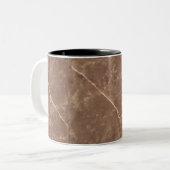 Brown Marble Tasse (Vorderseite Links)