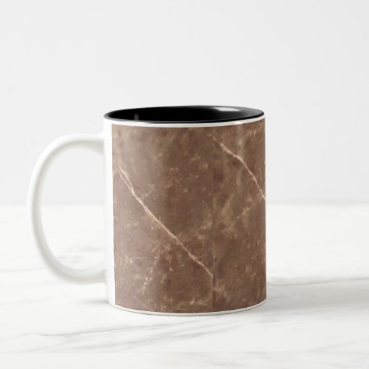 Brown Marble Tasse (Links)