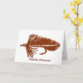 Brown Matuka Card Karte (Gelbe Blume)