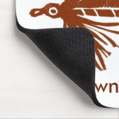 "Brown Matuka" Classic Trout Fly Mousepad (Ecke)