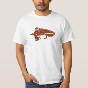 Brown Matuka rationer, Fliegenfischen und binden K T-Shirt