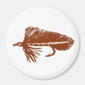 "Brown Matuka Streamer" Classic Foreut Fly Magnet