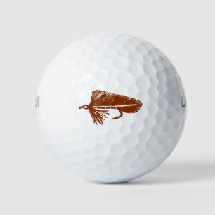Brown Matuka Streamer, Fliegenfischen, Fliegenflie Golfball