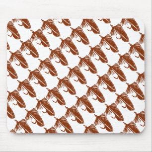 "Brown Matuka - Tiled" Klassische Trout Fly Mousep Mousepad