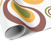 Brown MCM Jawbreakers Geschenkpapier (Rolleneckpunkt)