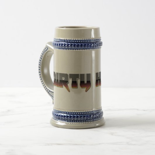 Brown Metal Dirty Habits Stein Bierglas (Vorderseite Links)