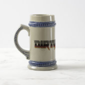 Brown Metal Dirty Habits Stein Bierglas (Links)