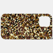Brown Micro Camouflage iPhone 13 Pro Max Case (Rückseite (Horizontal))