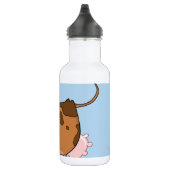 Brown-Milchkuh Edelstahlflasche (Rechts)