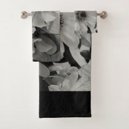 Brown Mit Augen Susan Blume Badhandtuch Set