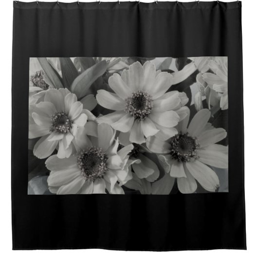 Brown Mit Augen Susan Blume Duschvorhang (Vorderseite)