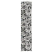 Brown Mit Augen Susan Blume Kurzer Tischläufer (Vorderseite)