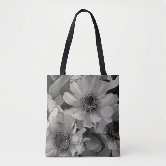 Brown Mit Augen Susan Blume Tasche (Vorderseite)