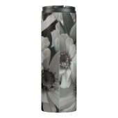 Brown Mit Augen Susan Blume Thermosbecher (Rückseite)